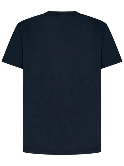 Shop James Perse Luxe Lotus Jersey T-shirt In Blue