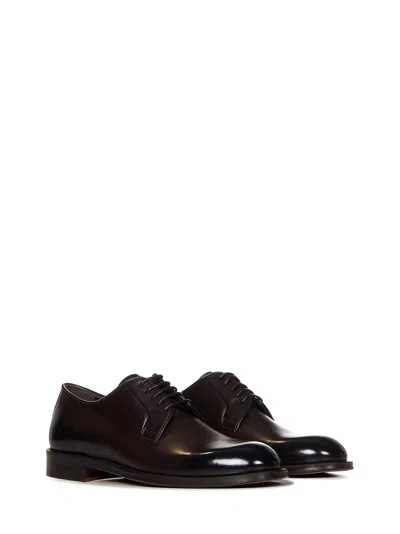 Shop Dsquared2 D2 Classic Laced Up In Dark Brown