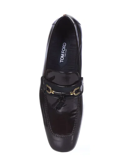 Shop Tom Ford Loafers In Brown