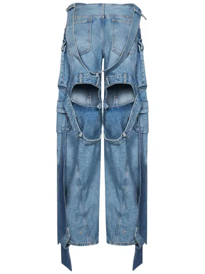 Shop Attico Jeans In Blue