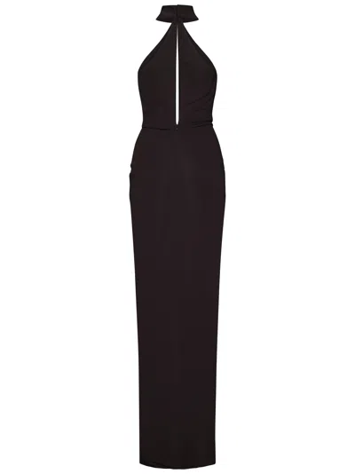 Shop Tom Ford Long Dress In Brown
