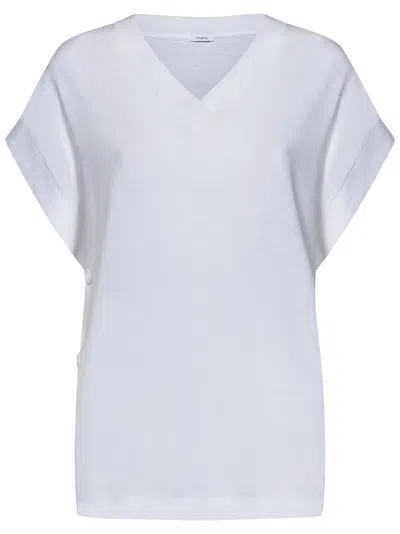 Shop Malo T-shirt In White