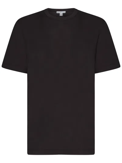 Shop James Perse T-shirt In Brown