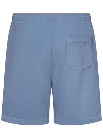 Shop Polo Ralph Lauren Shorts In Clear Blue