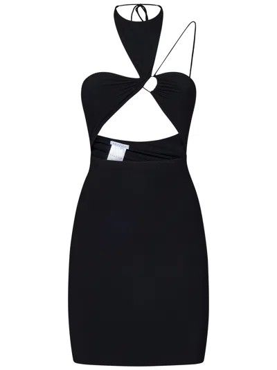 Shop Amazuìn Kaya Mini Dress In Black
