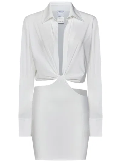 Shop Amazuìn Gwen Mini Dress In White