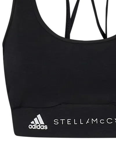 Shop Adidas By Stella Mccartney Top In Black