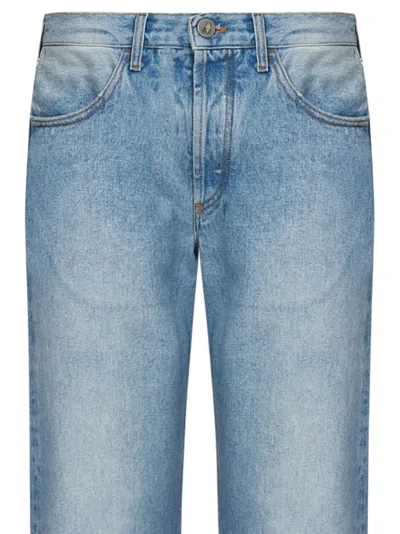 Shop Attico Jeans In Blue