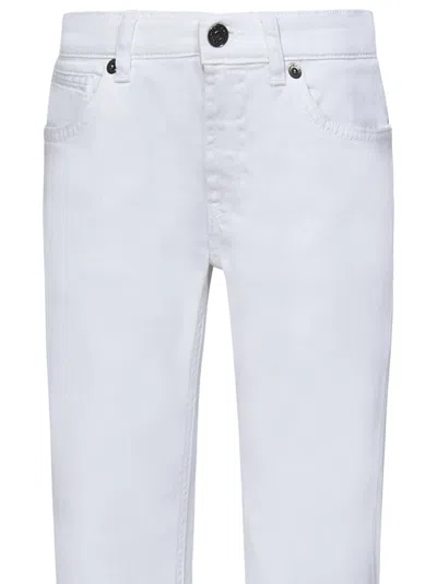 Shop Dondup Kids Jeans In White