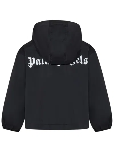 Shop Palm Angels Kids Jacket In Black