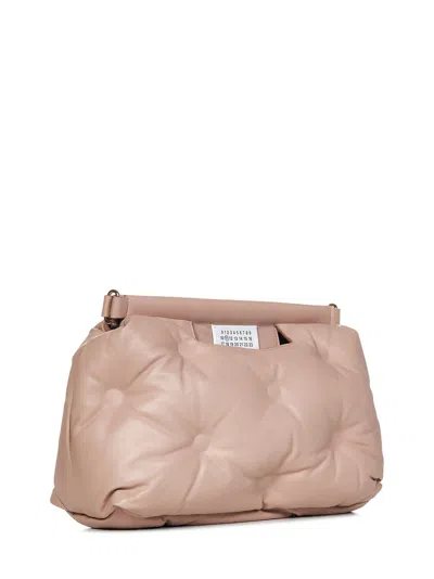 Shop Maison Margiela Glam Slam Classique Medium Shoulder Bag In Pink