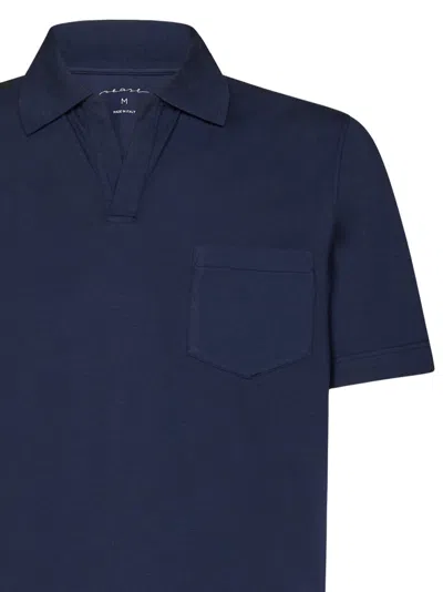 Shop Sease T-shirt Crew Polo Shirt In Blue