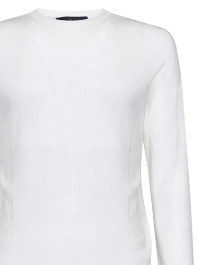 Shop Sease Whole Round Summer Sweater In White