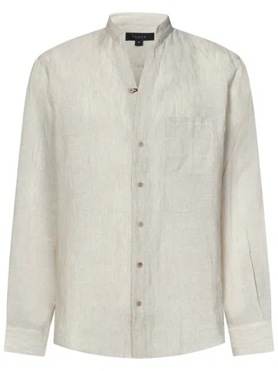 Shop Sease Fish Tail Shirt In Beige
