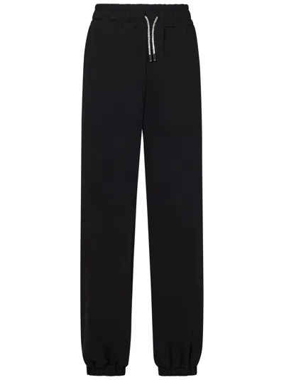 Shop Alexandre Vauthier Trousers In Black