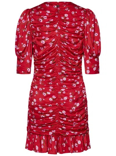 Shop Rotate Birger Christensen Mini Dress In Red