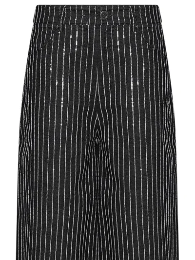 Shop Rotate Birger Christensen Trousers In Black