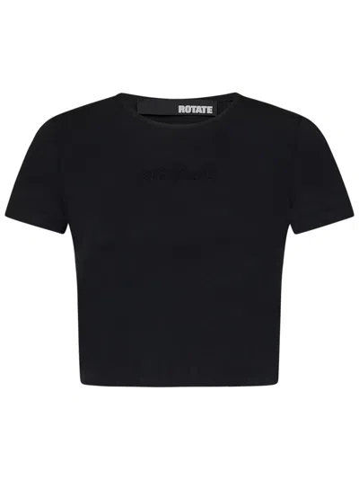 Shop Rotate Birger Christensen T-shirt In Black