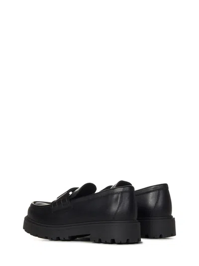 Shop Fendi Kids Loafers In Black