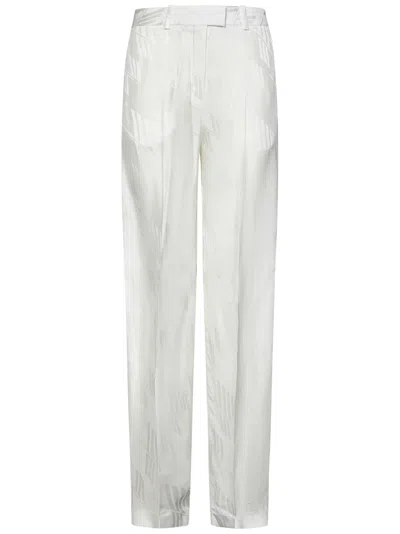 Shop Attico Jagger Trousers In White