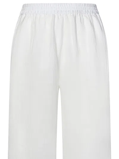 Shop Fisico Cristina Ferrari Fisico Trousers In White