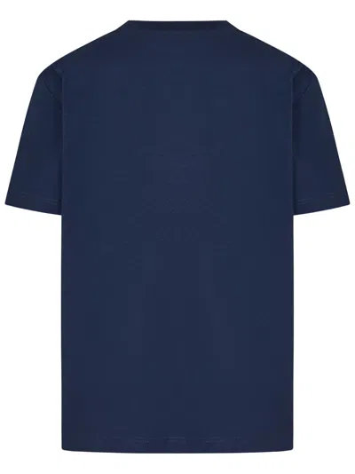 Shop Dondup Kids T-shirt In Blue