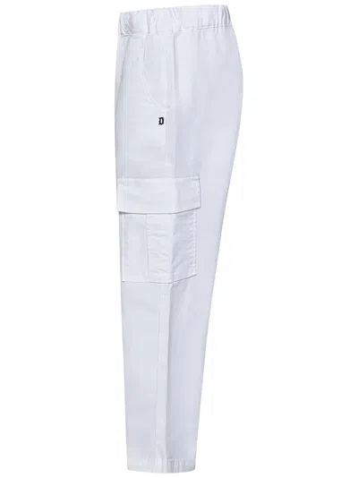 Shop Dondup Kids Trousers In White