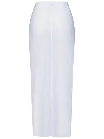 Shop Fisico Cristina Ferrari Fisico Skirt In White
