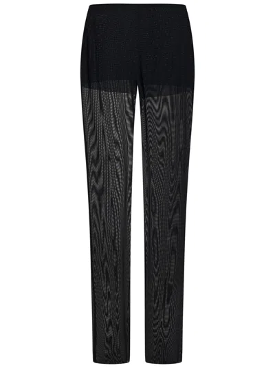 Shop Fisico Cristina Ferrari Fisico Trousers In Black