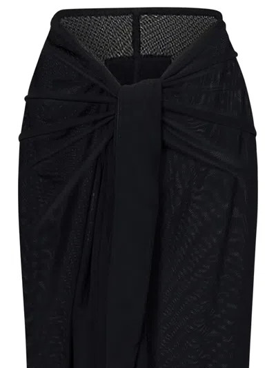 Shop Fisico Cristina Ferrari Fisico Skirt In Black