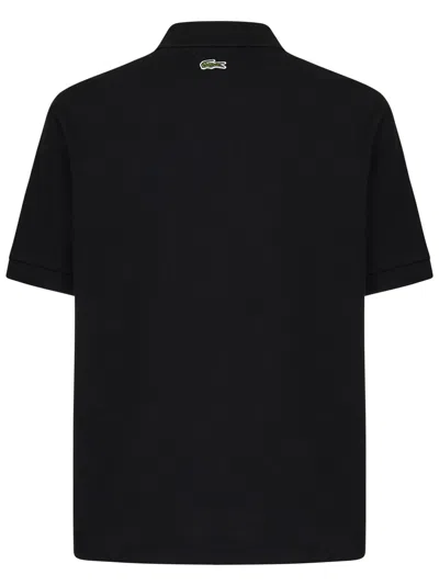 Shop Lacoste Original Polo L.12.12 Loose Fit Polo Shirt In Black