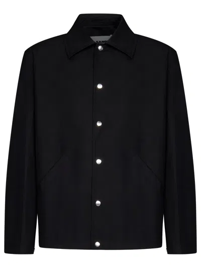 Shop Jil Sander Jacket In Black