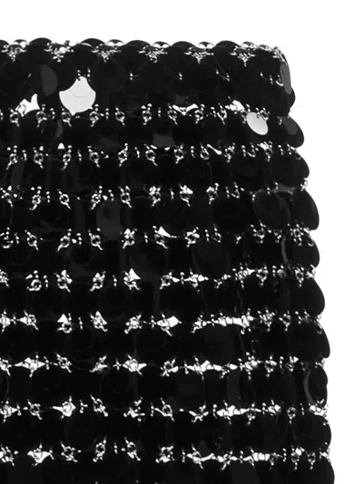 Shop Rabanne Skirt In Black