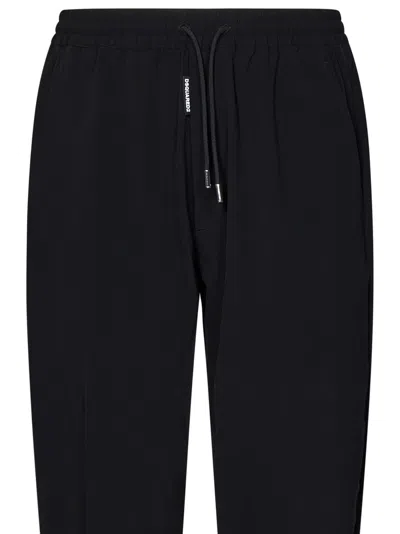 Shop Dsquared2 80s Track Suit Trousers In Black