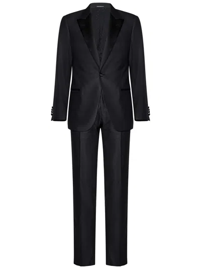 Shop Emporio Armani Suit In Grey