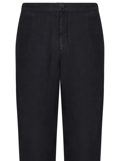 Shop Boglioli Trousers In Black