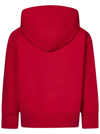 Shop Palm Angels Kids Bear Sweatshirt In Red
