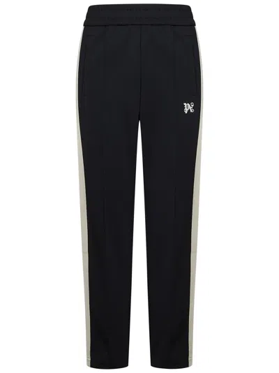 Shop Palm Angels Monogram Track Trousers In Black