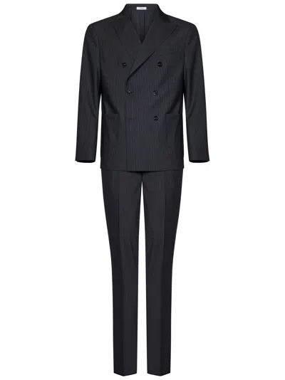 Shop Boglioli K-jacket Suit In Grey
