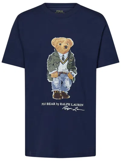 Shop Polo Ralph Lauren Kids T-shirt In Blue