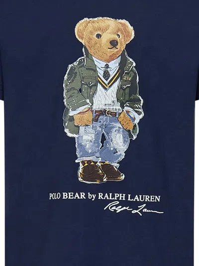 Shop Polo Ralph Lauren Kids T-shirt In Blue