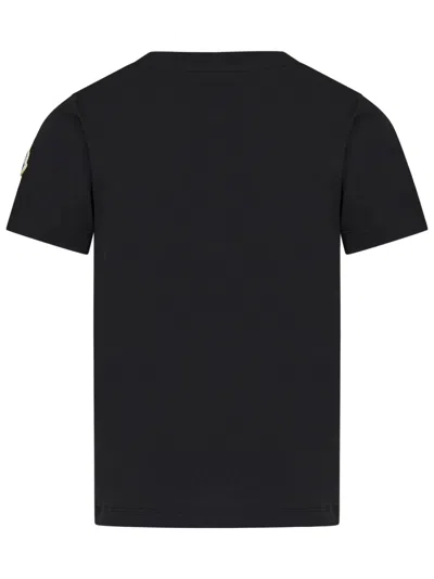 Shop Moncler Enfant T-shirt In Black