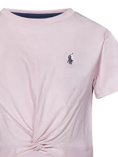 Shop Polo Ralph Lauren Kids T-shirt In Pink