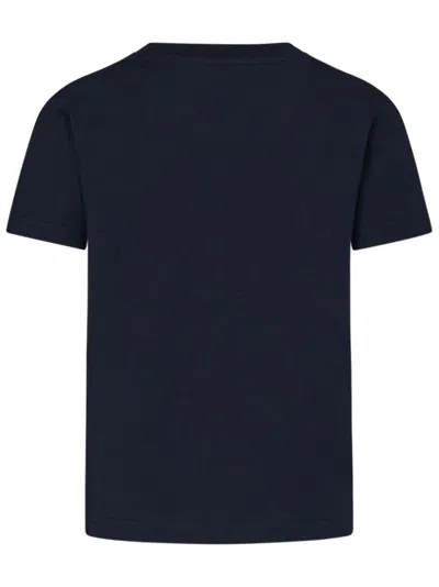 Shop Moncler Enfant T-shirt In Blue