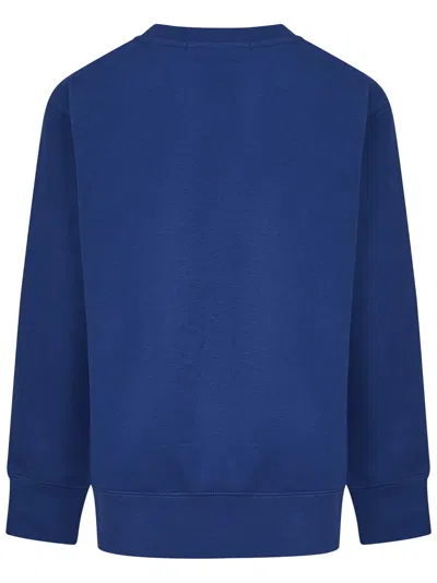 Shop Polo Ralph Lauren Kids Sweatshirt In Blue