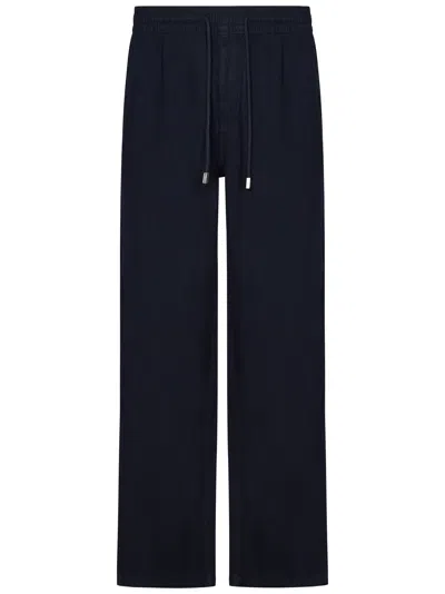 Shop Vilebrequin Pacha Trousers In Blue