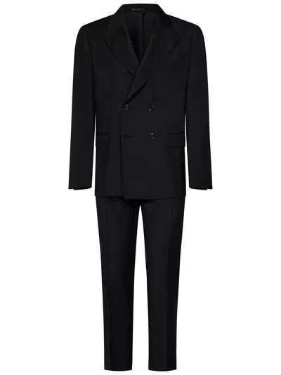 Shop Low Brand 2b Suit In Black