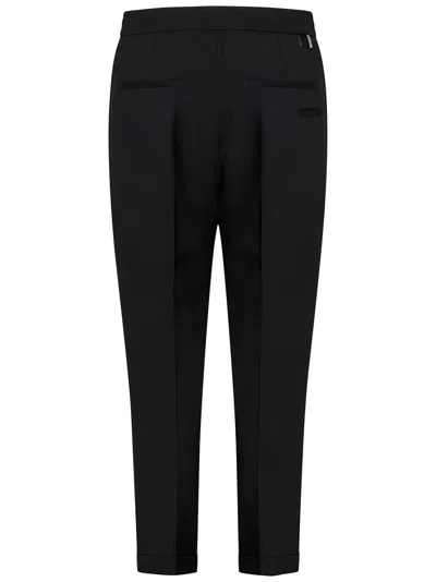 Shop Low Brand Riviera Elastic Trousers In Black