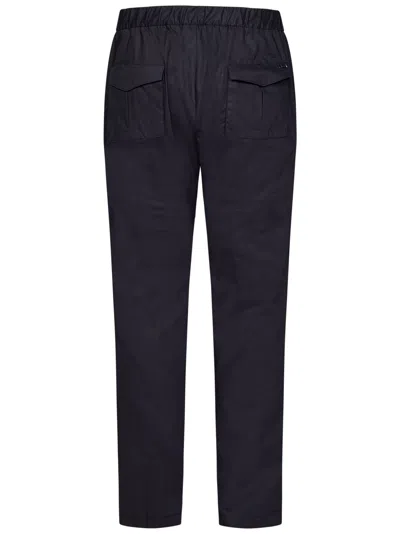 Shop Herno Trousers In Blue