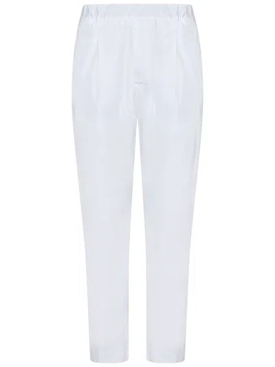 Shop Low Brand Trousers In White